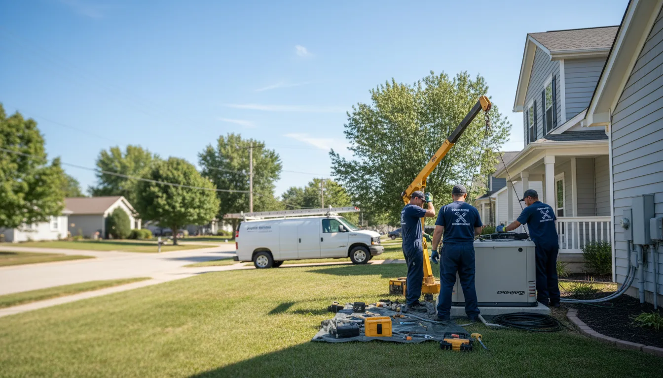 Generator Installation in Nickerson, KS near me